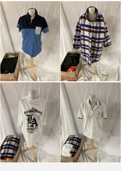 Lot 172  
            Edinburgh SR33 - Delivery Only 

                
1 BOX OF MENS CLOTHING TO INCLUDE PUTNEY BRIDGE POLO SHIRT SIZE M: LOCATION - B RACK