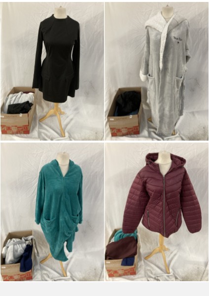 Lot 189  
            Edinburgh SR33 - Delivery Only 

                
1 BOX OF LADIES CLOTHING TO INCLUDE ZIZZI JACKET SIZE M: LOCATION - B RACK