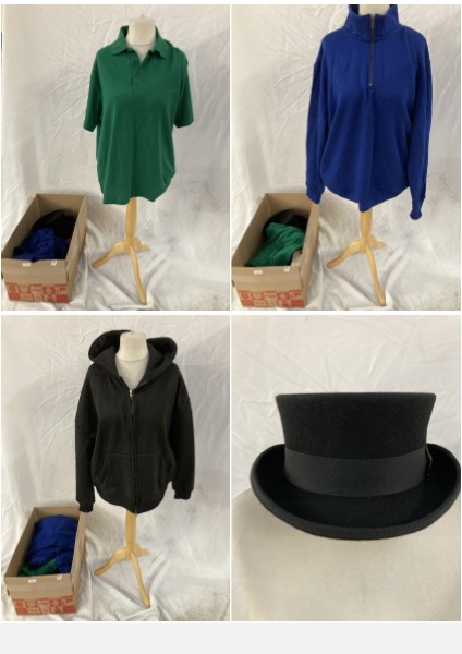 Lot 190  
            Edinburgh SR33 - Delivery Only 

                
1 BOX OF MENS CLOTHING TO INCLUDE NEXT BLUE JACKET SIZE L: LOCATION - B RACK