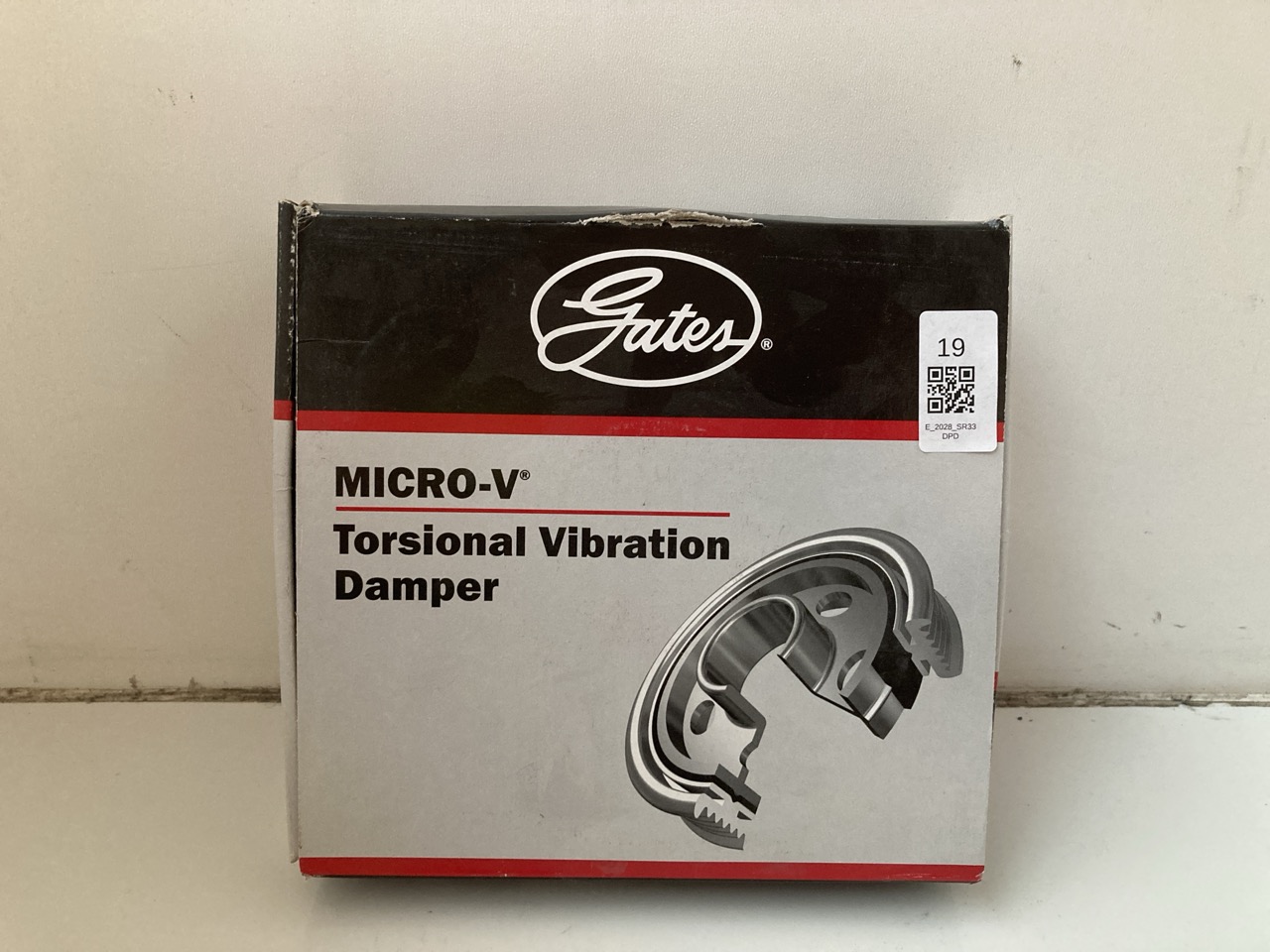 Lot 19  
            Edinburgh SR33 - Delivery Only 

                
GATES TORSIONAL VIBRATION DAMPER TVD1163.: LOCATION - TOP 50