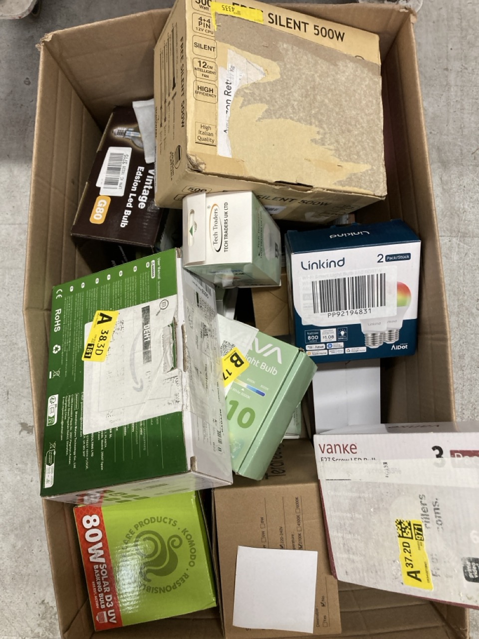 Lot 204  
            Edinburgh SR33 - Delivery Only 

                
QUANTITY OF ITEMS TO INCLUDE TECNOWARE SILENT 500 ATX POWER SUPPLY, 5 INCH SILENT...