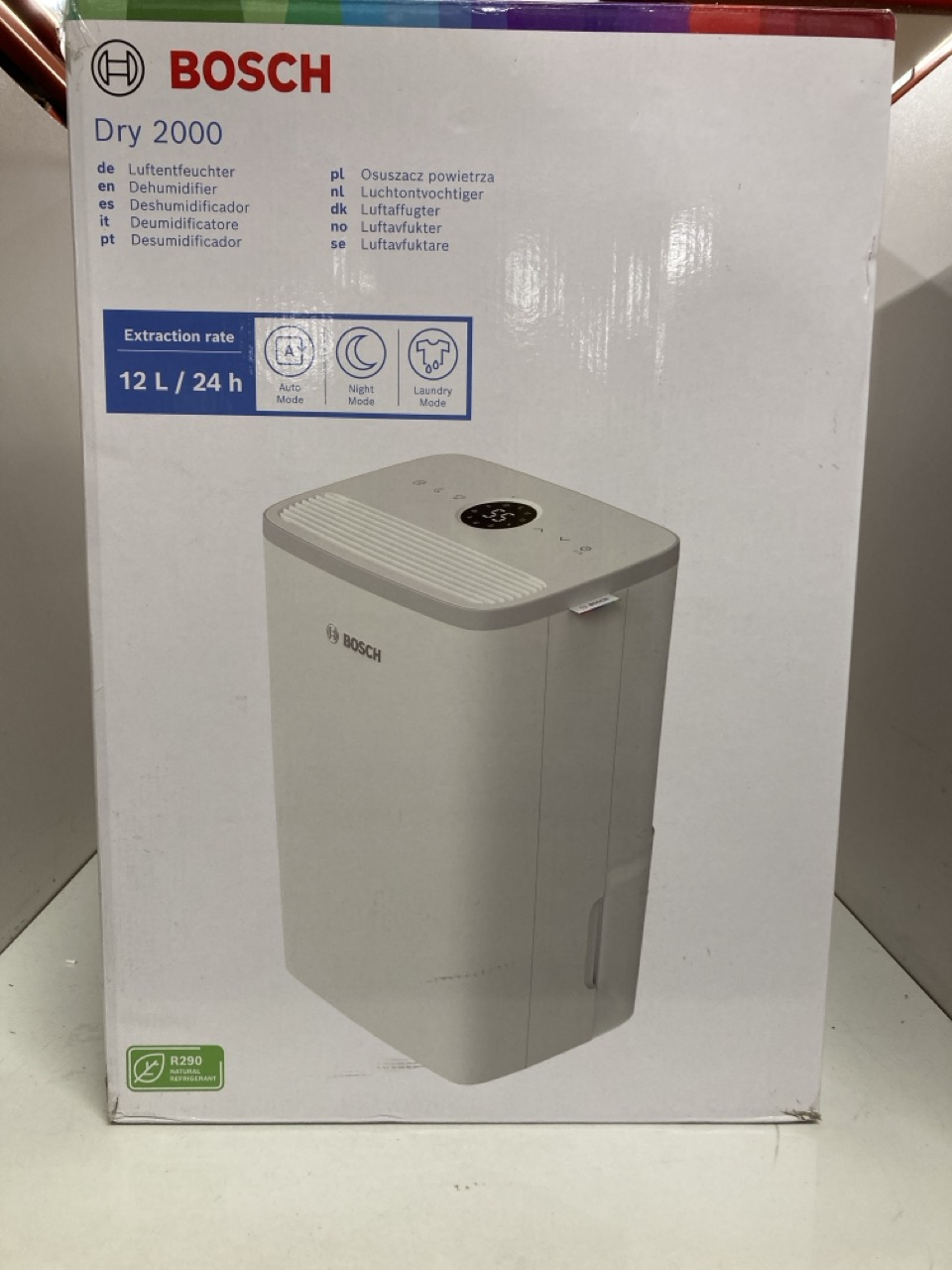 Lot 221  
            Edinburgh SR33 - Delivery Only 

                
BOSCH DRY 2000 DEHUMIDIFIER - EASY EFFICIENT QUIET FOR YOUR HOME & BEDROOM - FOR ...