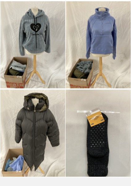 Lot 226  
            Edinburgh SR33 - Delivery Only 

                
1 BOX OF LADIES CLOTHING TO INCLUDE JEANS SIZE L: LOCATION - C RACK