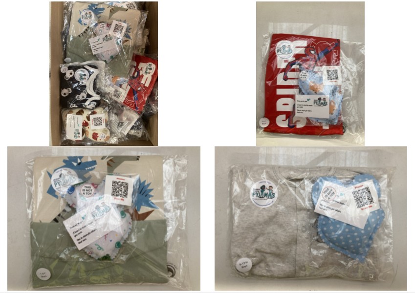 Lot 229  
            Edinburgh SR33 - Delivery Only 

                
QUANTITY OF KIDS CLOTHING TO INCLUDE BOYS PAJAMAS AGE 9-12 MONTHS: LOCATION - C RACK