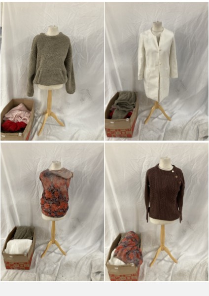 Lot 243  
            Edinburgh SR33 - Delivery Only 

                
1 BOX OF LADIES CLOTHING TO INCLUDE WHITE DRESS JACKET SIZE 8: LOCATION - C RACK