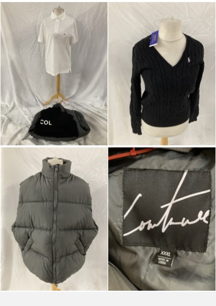 Lot 298  
            Edinburgh SR33 - Delivery Only 

                
QUANTITY OF CLOTHING TO INCLUDE WHITE TOMMY HILFIGER POLO SHIRT SIZE L: LOCATION ...