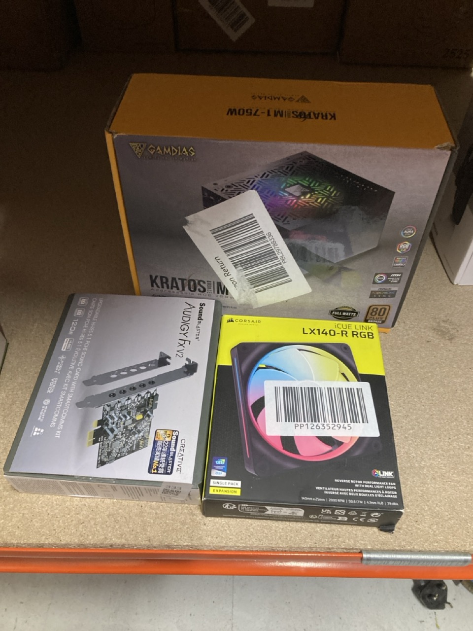 Lot 333  
            Edinburgh SR33 - Delivery Only 

                
QUANTITY OF TECH & GAMING ITEMS TO INCLUDE CORSAIR ICUE LINK LX140-R RGB 140MM PW...
