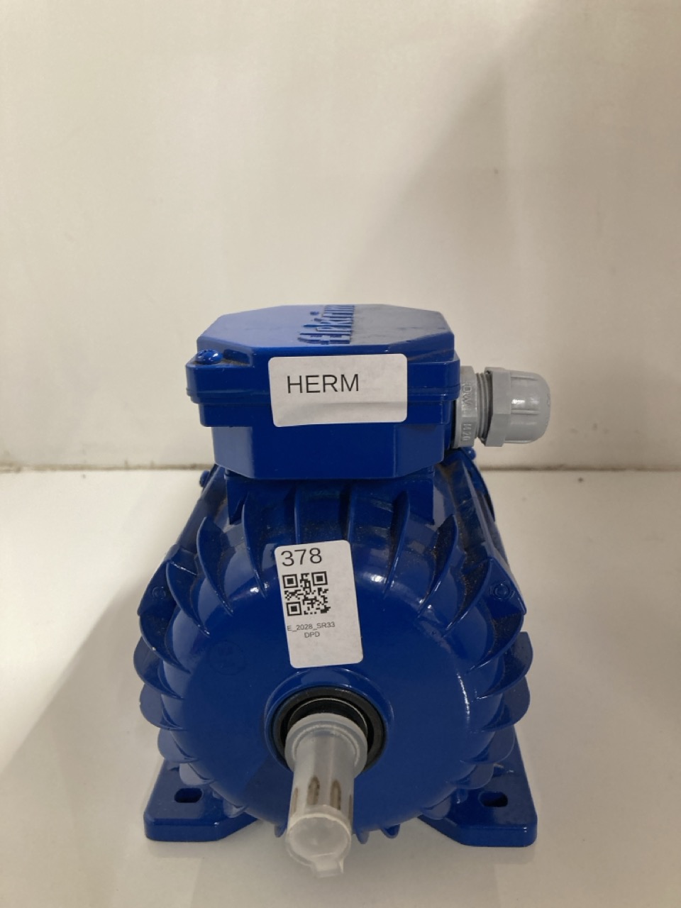 Lot 378  
            Edinburgh SR33 - Delivery Only 

                
ELEKTRIM 3 PHASE INDUCTION MOTOR : LOCATION - E RACK