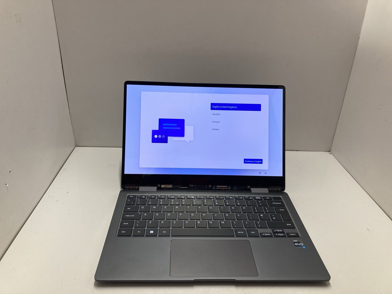 Lot 468  
            Edinburgh SR33 - Delivery Only 

                
SAMSUNG GALAXY BOOK 3 360 512GB NVME LAPTOP: MODEL NO NP730QFG. INTEL CORE I7-136...