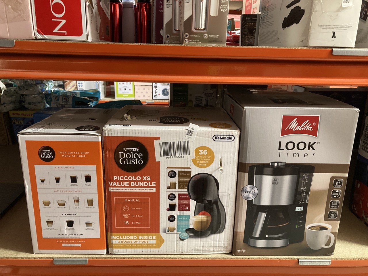 Lot 470  
            Edinburgh SR33 - Delivery Only 

                
QUANTITY OF KITCHEN & APPLIANCES ITEMS TO INCLUDE DE'LONGHI NESCAFÉ DOLCE GUSTO P...