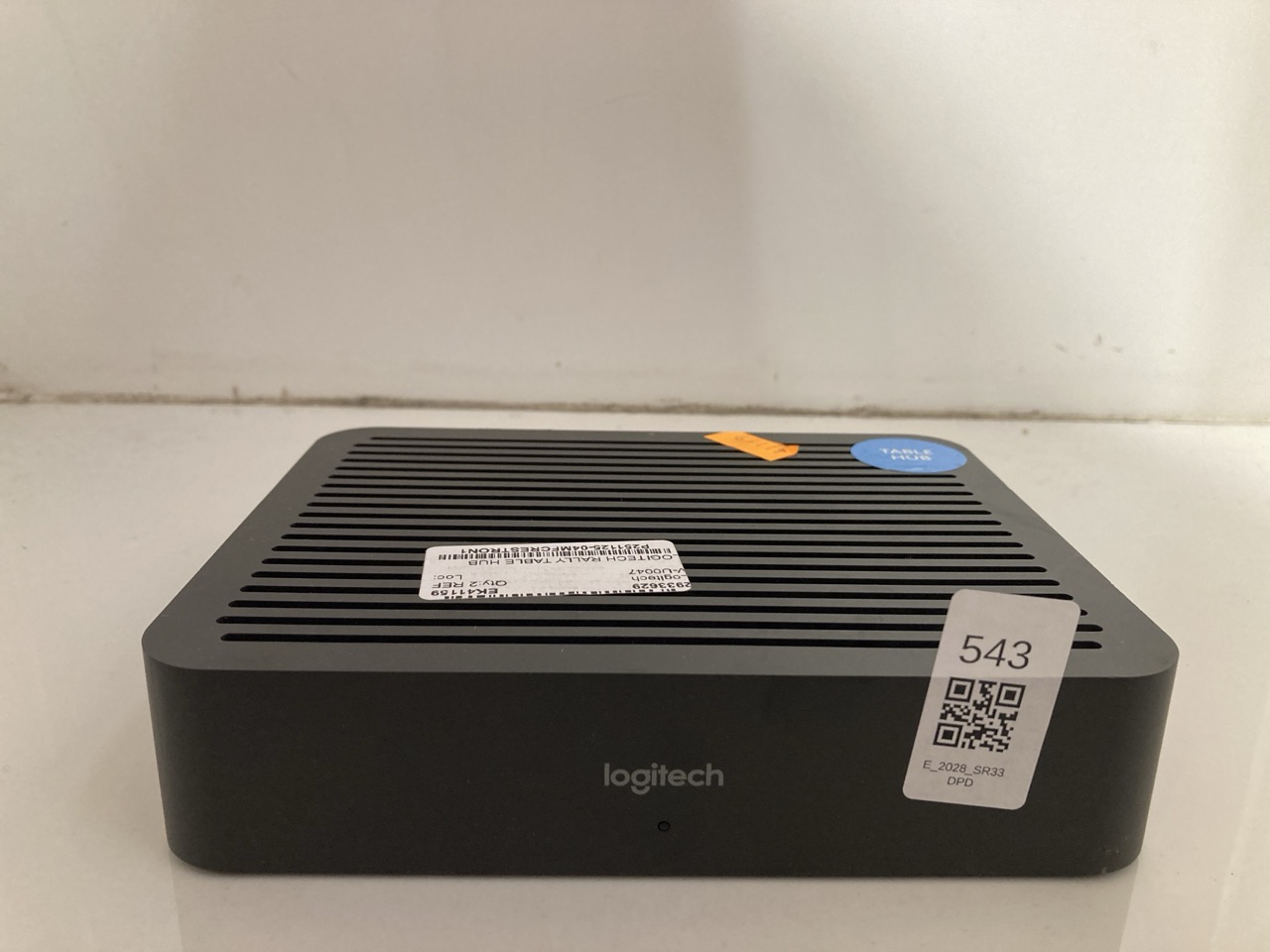Lot 543  
            Edinburgh SR33 - Delivery Only 

                
LOGITECH RALLY TABLE HUB MODEL V-U0047: LOCATION - F RACK