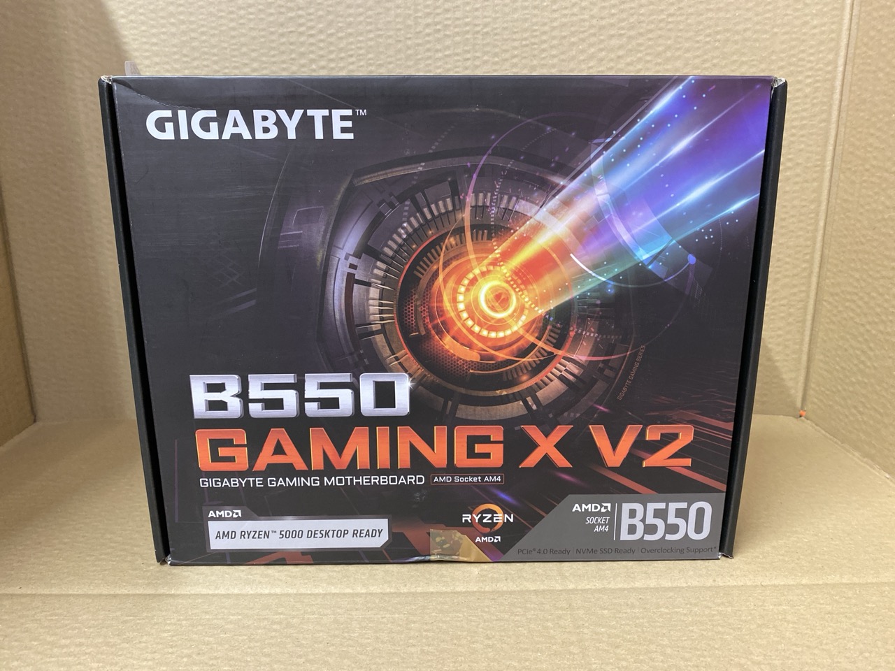 Lot 583  
            Edinburgh SR33 - Delivery Only 

                
GIGABYTE B550 GAMING X V2 MOTHERBOARD - SUPPORTS AMD RYZEN 5000 SERIES AM4 CPUS, ...