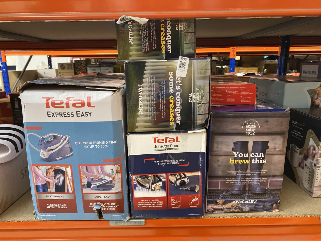 Lot 585  
            Edinburgh SR33 - Delivery Only 

                
QUANTITY OF KITCHEN & APPLIANCES ITEMS TO INCLUDE HONEYWELL HOME T3 WIRED SMART T...