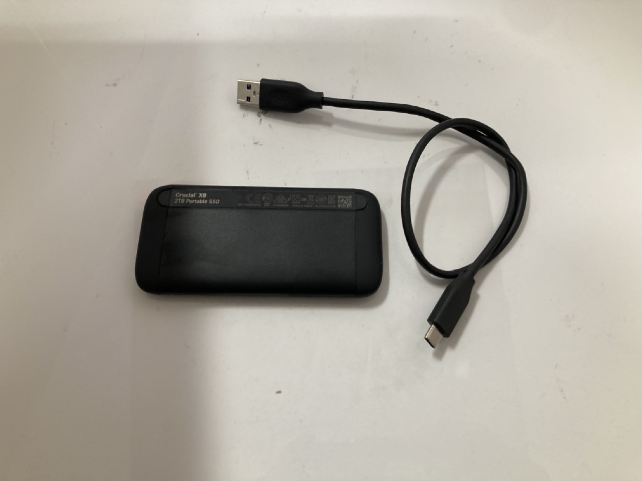 Lot 707  
            Edinburgh SR33 - Delivery Only 

                
CRUCIAL 2TB X8 PORTABLE SSD (ORIGINAL RRP - £142): MODEL NO CT2000X8SSD9  [JPTE10...