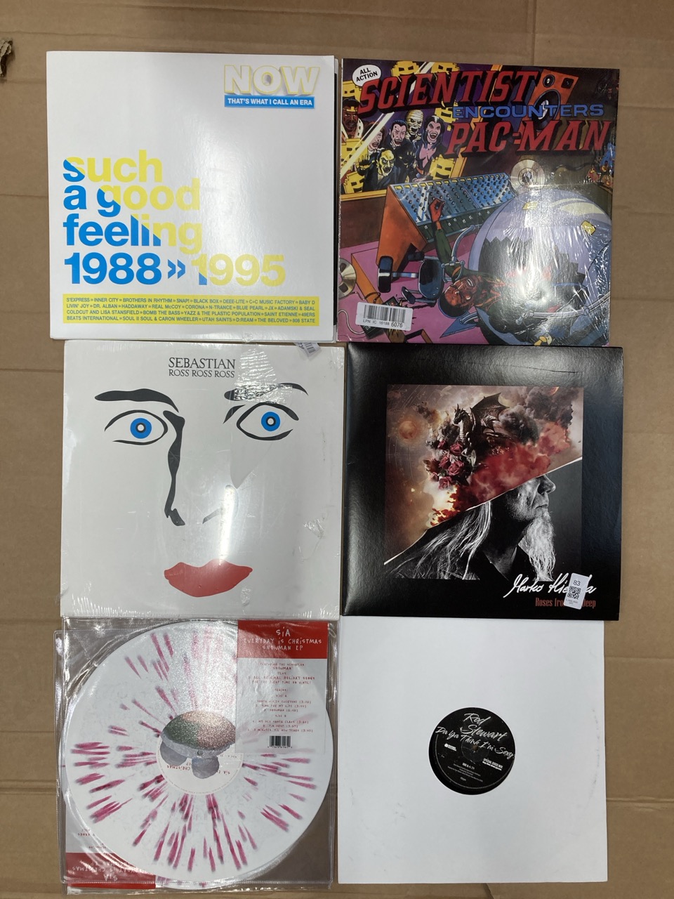 Lot 83  
            Edinburgh SR33 - Delivery Only 

                
QUANTITY OF VINYLS TO INCLUDE NOW THAT'S WHAT I CALL AN ERA - SUCH A GOOD FEELING...