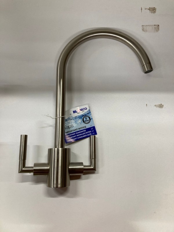 Lot 262  
            Nottingham SR2 - Delivery Only 

                
BLANCO EYE BRUSHED STEEL TAP NO: BM5300BS