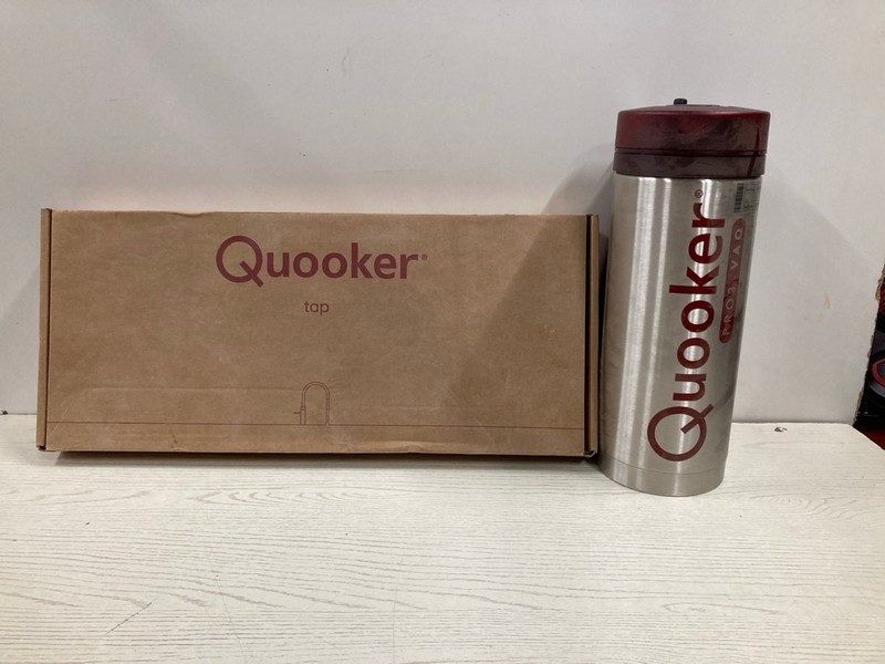 Lot 298  
            Nottingham SR2 - Delivery Only 

                
QUOOKER FLEX 3 IN 1 BOILING WATER TAP & QUOOKER PRO3 VAQE