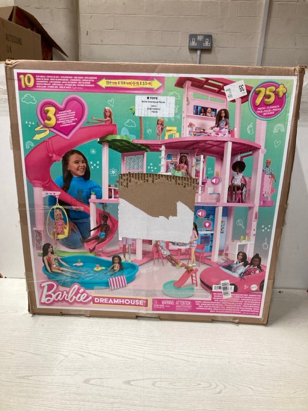 Lot 321  
            Nottingham SR2 - Delivery Only 

                
BARBIE DREAMHOUSE