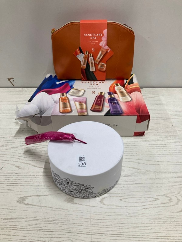 Lot 338  
            Nottingham SR2 - Delivery Only 

                
3 X HEALTH & BEAUTY ITEMS INC GERMAINE CAPUCCINI TIME EXPERT RIDES