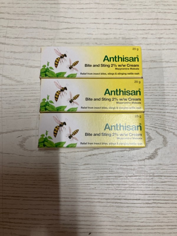 Lot 351  
            Nottingham SR2 - Delivery Only 

                
BOX OF ANTHISAN BITE & STING 2% W/W CREAM