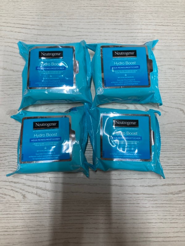 Lot 360  
            Nottingham SR2 - Delivery Only 

                
BOX OF NEUTROGENA HYDRO BOOST AQUA CLEANSING WIPES