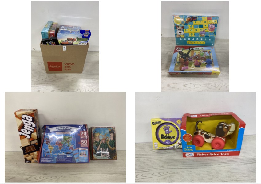 Lot 365  
            Nottingham SR2 - Delivery Only 

                
BOX OF VARIOUS CHILDREN'S GAMES & TOYS