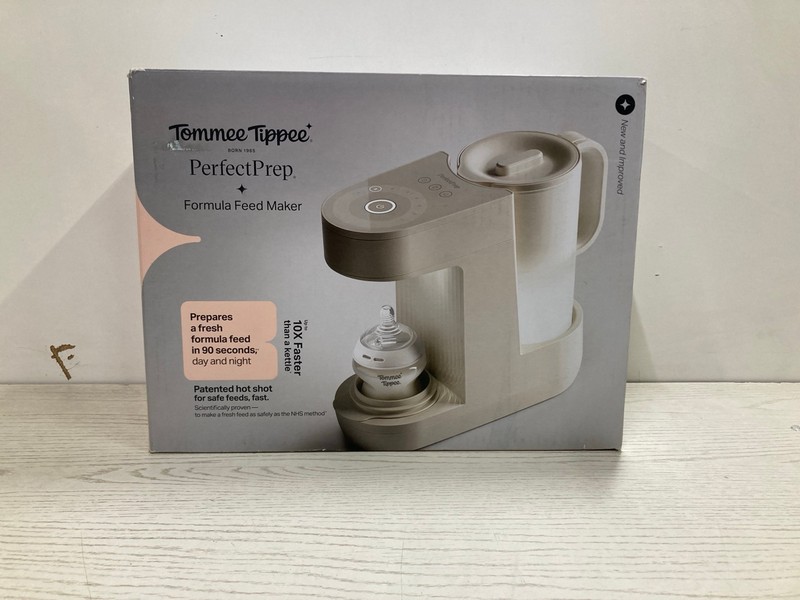 Lot 36  
            Nottingham SR2 - Delivery Only 

                
TOMMEE TIPPEE PERFECT PREP FORMULA FEED MAKER ORIGINAL RRP: £139.99