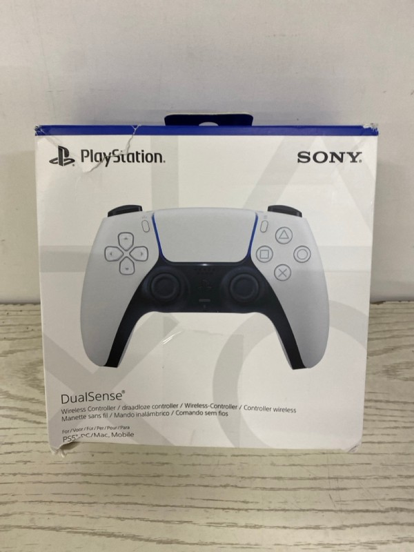 Lot 383  
            Nottingham SR2 - Delivery Only 

                
SONY PLAYSTATION 5 DUAL SENSE WIRELESS CONTROLLER