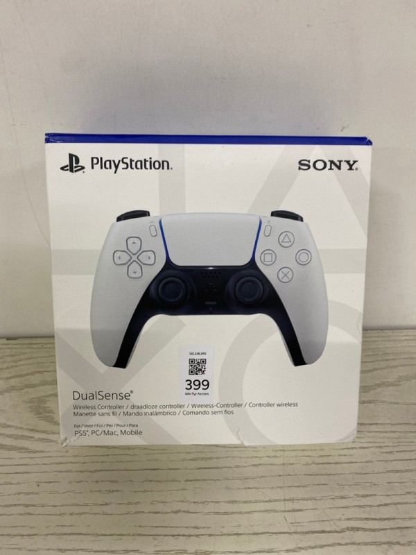 Lot 399  
            Nottingham SR2 - Delivery Only 

                
SONY PLAYSTATION 5 DUAL SENSE WIRELESS CONTROLLER