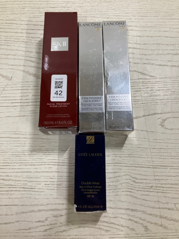 Lot 42  
            Nottingham SR2 - Delivery Only 

                
4 X BEAUTY PRODUCTS INC ESTEE LAUDER DOUBLE WEAR STAY IN PLACE MAKEUP 2C2 PALE AL...