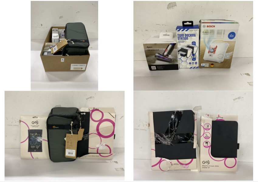 Lot 438  
            Nottingham SR2 - Delivery Only 

                
BOX OF ITEMS INC VENOM SWITCH DOCK STATION