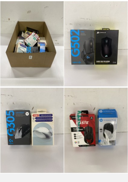 Lot 443  
            Nottingham SR2 - Delivery Only 

                
BOX OF ITEMS INC HP 150 WIRELESS MOUSE
