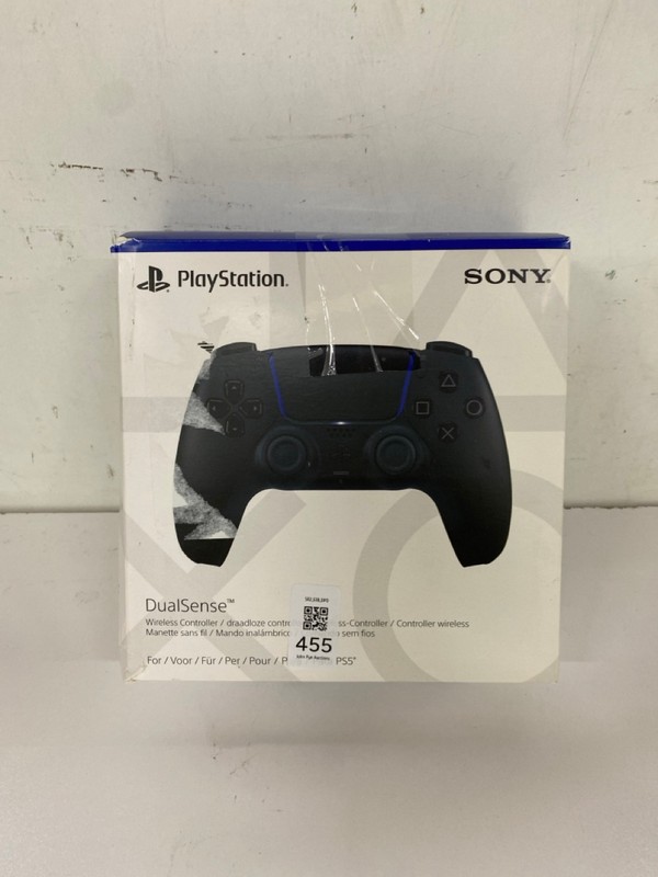 Lot 455  
            Nottingham SR2 - Delivery Only 

                
SONY PLAYSTATION 5 DUAL SENSE WIRELESS CONTROLLER