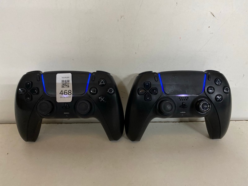 Lot 468  
            Nottingham SR2 - Delivery Only 

                
2 X SONY PLAYSTATION 5 DUAL SENSE WIRELESS CONTROLLER