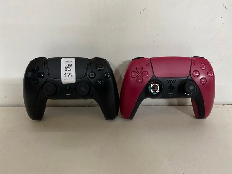 Lot 472  
            Nottingham SR2 - Delivery Only 

                
2 X SONY PLAYSTATION 5 DUAL SENSE WIRELESS CONTROLLER