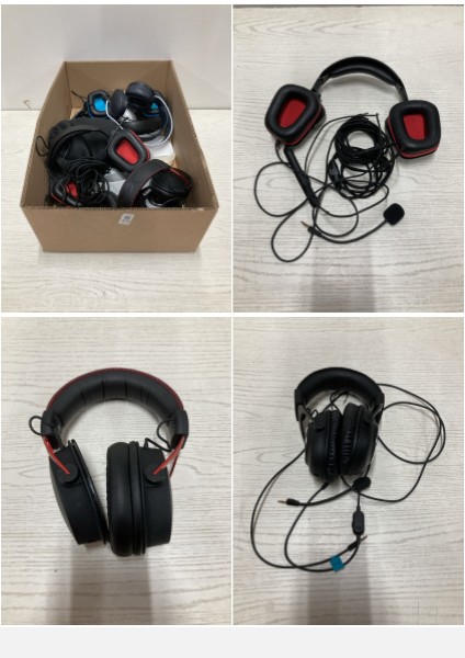 Lot 479  
            Nottingham SR2 - Delivery Only 

                
BOX OF LOOSE GAMING HEADSETS