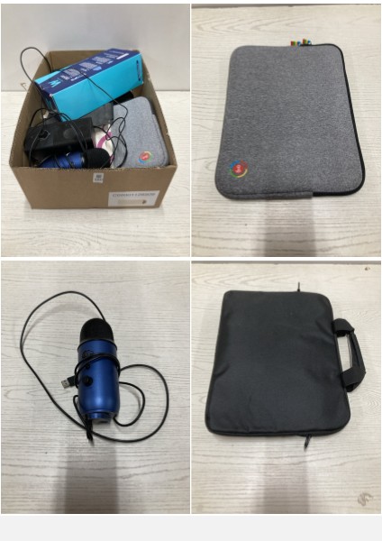 Lot 480  
            Nottingham SR2 - Delivery Only 

                
BOX OF ITEMS INC STREAMING MIC