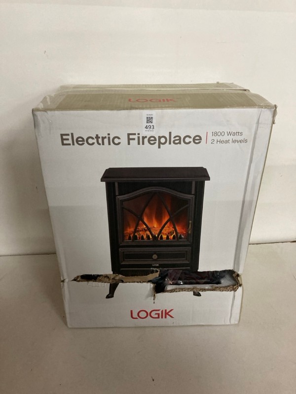 Lot 493  
            Nottingham SR2 - Delivery Only 

                
LOGIK ELECTRIC FIREPLACE