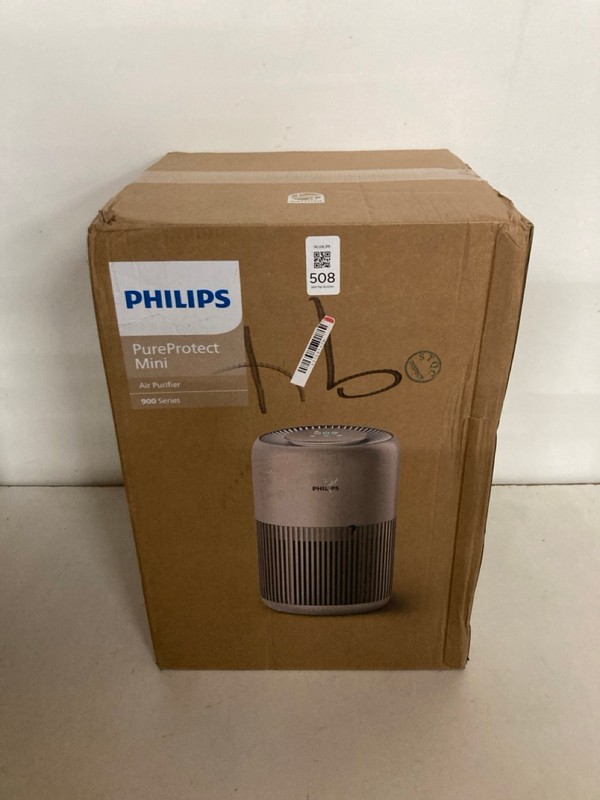 Lot 508  
            Nottingham SR2 - Delivery Only 

                
PHILIPS PUREPROTECT MINI AIR PURIFIER 900 SERIES