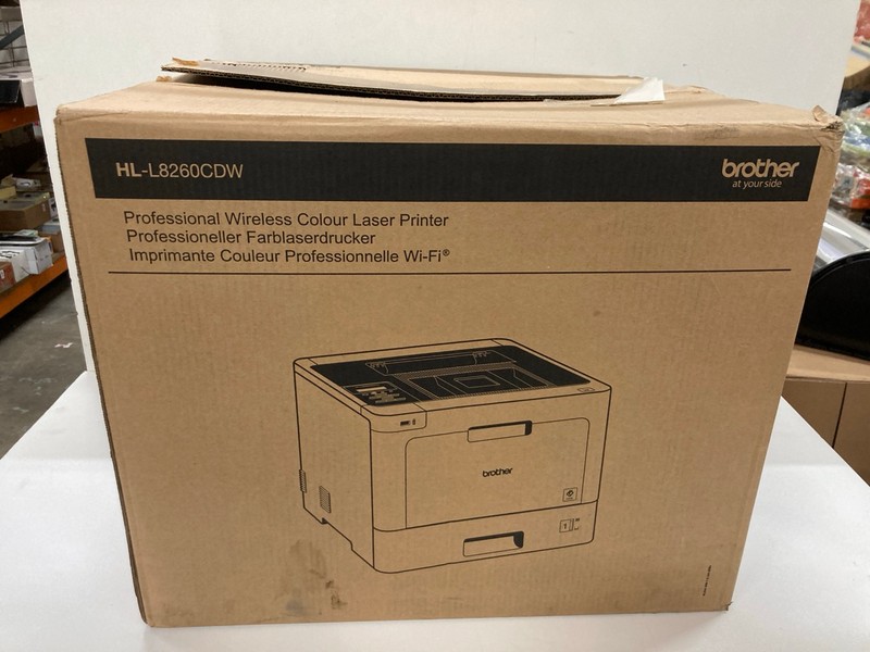 Lot 529  
            Nottingham SR2 - Delivery Only 

                
BROTHER PROFESSIONAL WIRELESS COLOUR LASER PRINTER