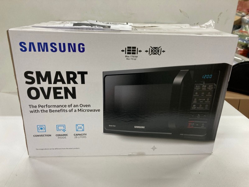 Lot 532  
            Nottingham SR2 - Delivery Only 

                
SAMSUNG SMART MICROWAVE OVEN