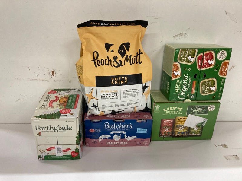 Lot 540  
            Nottingham SR2 - Delivery Only 

                
5 X DOG FOOD ITEMS INC FORTHGLADE DOG FOOD (BBE: 03/27)