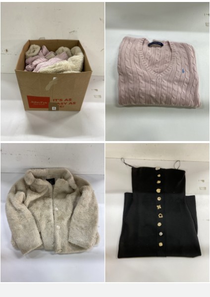 Lot 562  
            Nottingham SR2 - Delivery Only 

                
BOX OF CLOTHING IN VARIOUS SIZES & DESIGNS