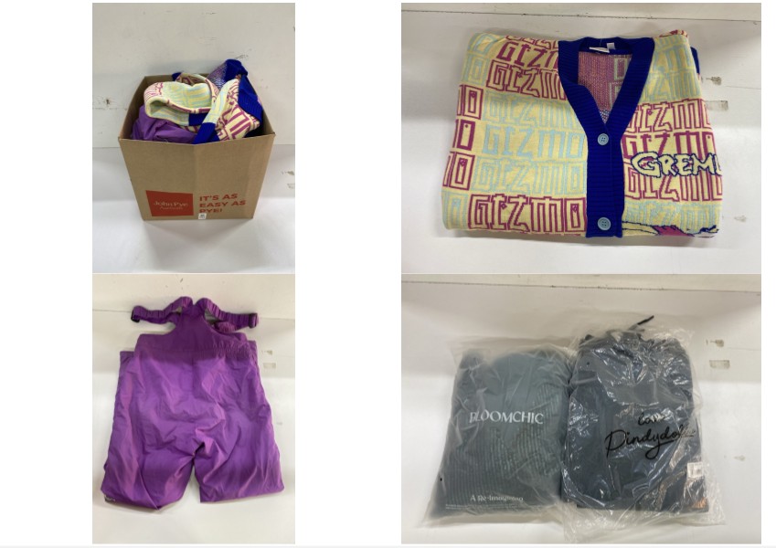 Lot 563  
            Nottingham SR2 - Delivery Only 

                
BOX OF CLOTHING IN VARIOUS SIZES & DESIGNS