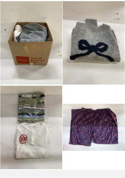 Lot 564  
            Nottingham SR2 - Delivery Only 

                
BOX OF CLOTHING IN VARIOUS SIZES & DESIGNS