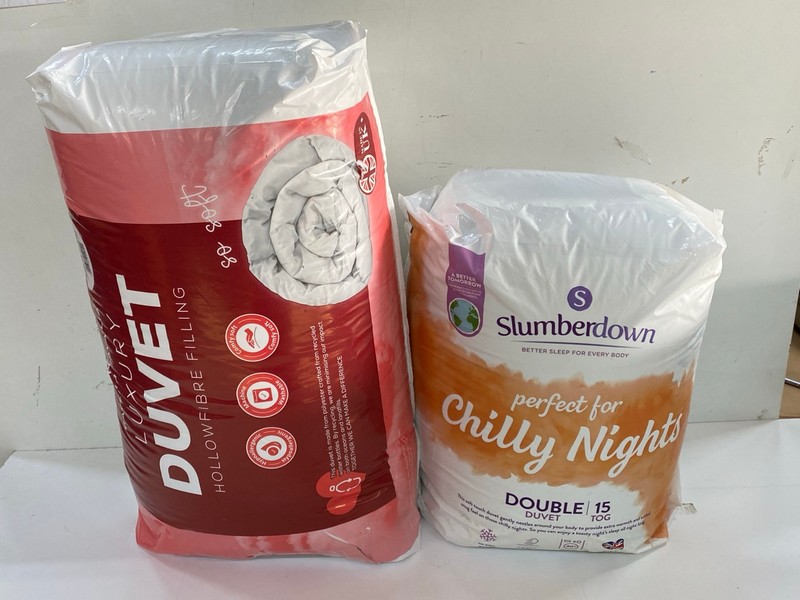 Lot 606  
            Nottingham SR2 - Delivery Only 

                
GAVENO CAVAILIA LUXURY KING DUVET