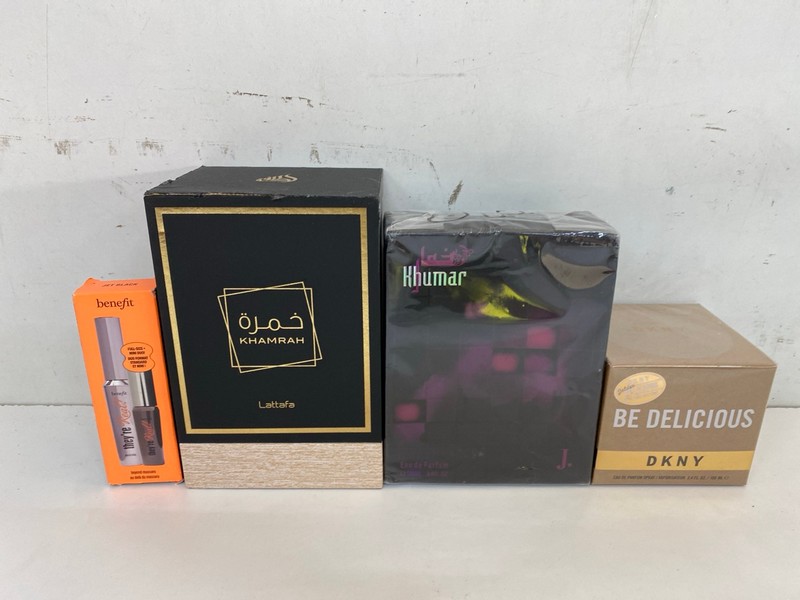 Lot 623  
            Nottingham SR2 - Delivery Only 

                
4 X BEAUTY ITEMS INC DKNY BE DELICIOUS EAU DE PARFUM SPRAY