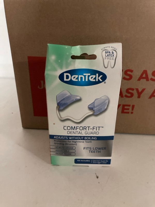 Lot 79  
            Nottingham SR2 - Delivery Only 

                
BOX OF DENTEX COMFORT-FIT DENTAL GUARD BB: 11/06/25