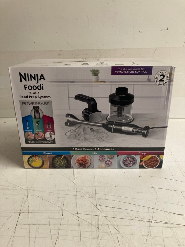 Lot 13  
            Nottingham SR3 - Delivery Only 

                
NINJA FOODI 3-IN-1 PREP SYSTEM (SEALED)
