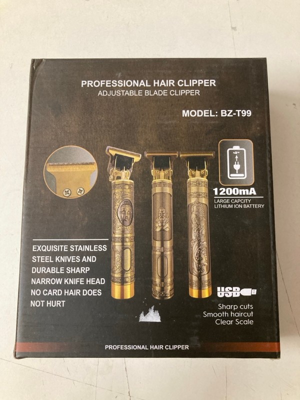 Lot 177  
            Nottingham SR3 - Delivery Only 

                
PROFESSIONAL HAIR CLIPPER MODEL: BZ-T99